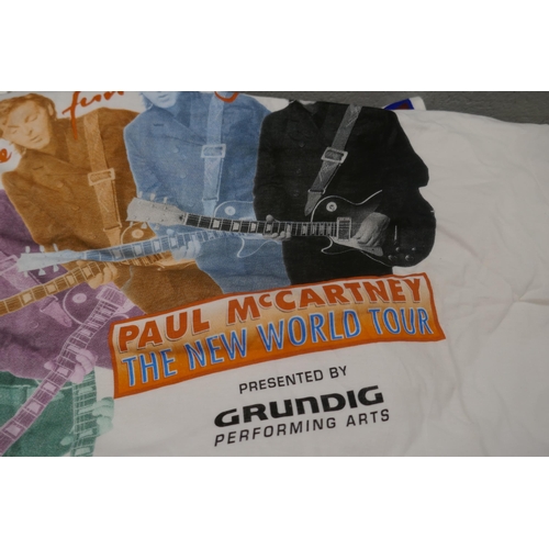 1129 - Paul McCartney and other artists promotional clothing, T-shirts, sweatshirts, etc. **PLEASE NOTE THI... 