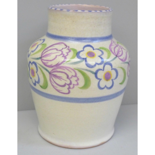 621 - A Poole pottery vase, 15.5cm