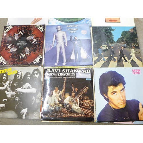 720 - A collection of 29 LP records, 1960s, 1970s and 1980s including Roxy Music, Dexys Midnight Runners, ... 