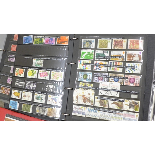 722 - Stamps; a box of GB stamps and covers