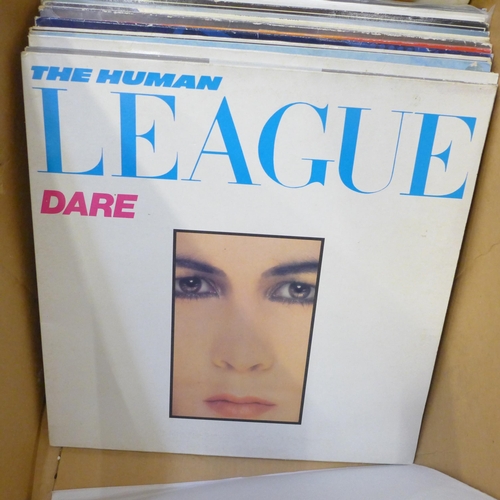 736 - 1980s new wave and pop LP records