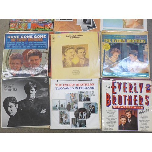 742 - The Everly Brothers LP records