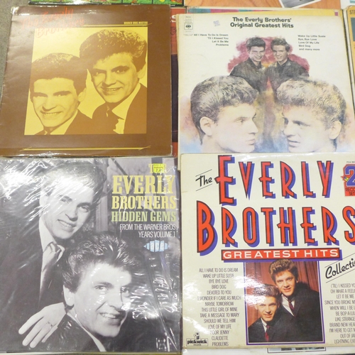 742 - The Everly Brothers LP records