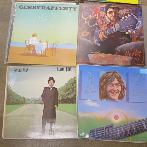 764 - 1970s LP records, mainly rock/soft rock