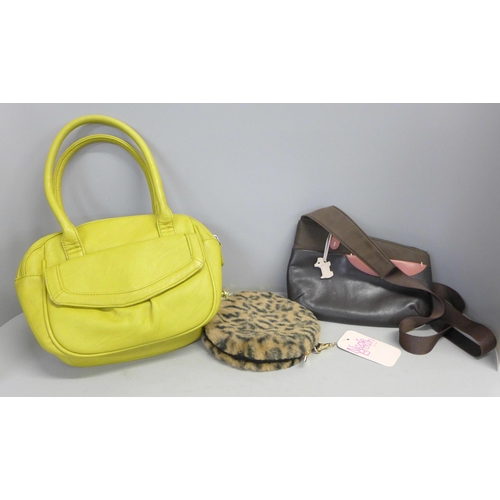 784 - Three lady's handbags including Radley