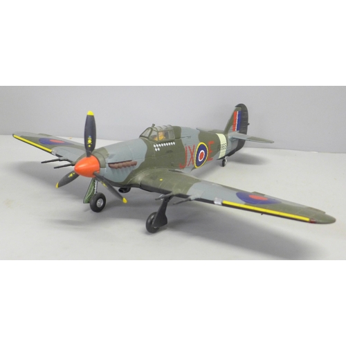 786 - A Corgi limited edition 1:32 scale model Hawker Hurricane, AA35508, boxed