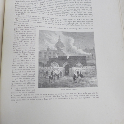 795 - Charles Dickens, A Gossip about his Life, Works and Characters, six volumes