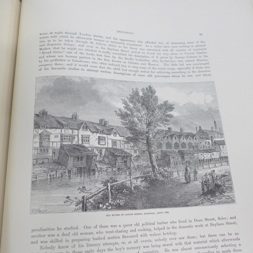 795 - Charles Dickens, A Gossip about his Life, Works and Characters, six volumes