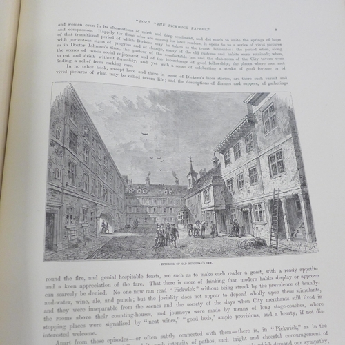 795 - Charles Dickens, A Gossip about his Life, Works and Characters, six volumes