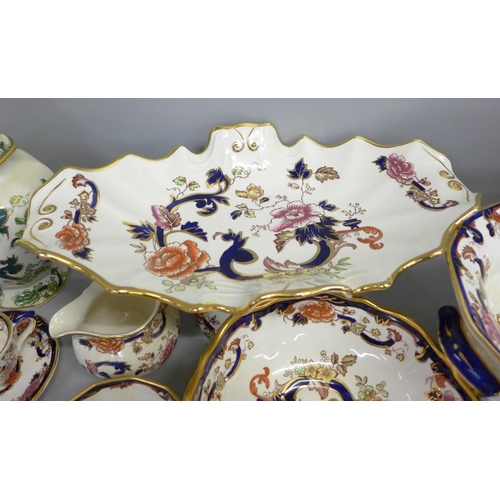 803 - A collection of Mason's china including Mandalay and Chartreuse (10) **PLEASE NOTE THIS LOT IS NOT E... 