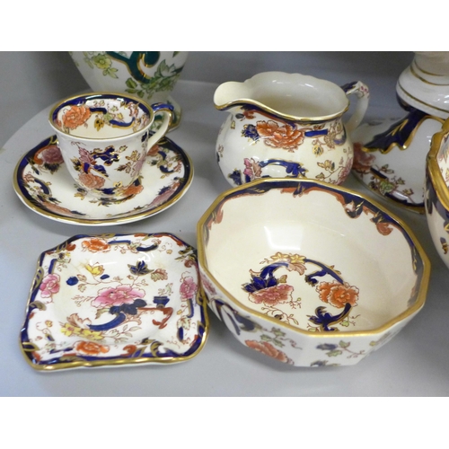 803 - A collection of Mason's china including Mandalay and Chartreuse (10) **PLEASE NOTE THIS LOT IS NOT E... 