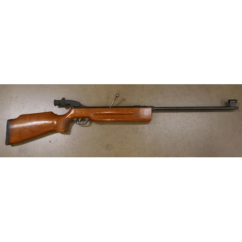 837 - A Haenel model 311 .22 calibre air rifle