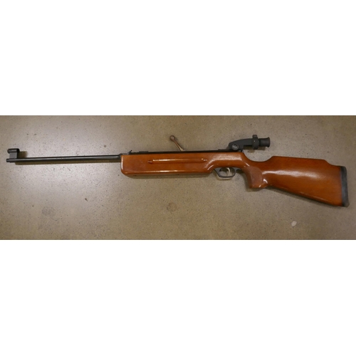 837 - A Haenel model 311 .22 calibre air rifle