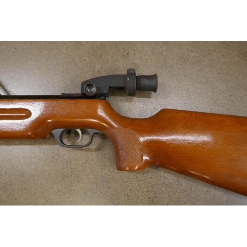 837 - A Haenel model 311 .22 calibre air rifle