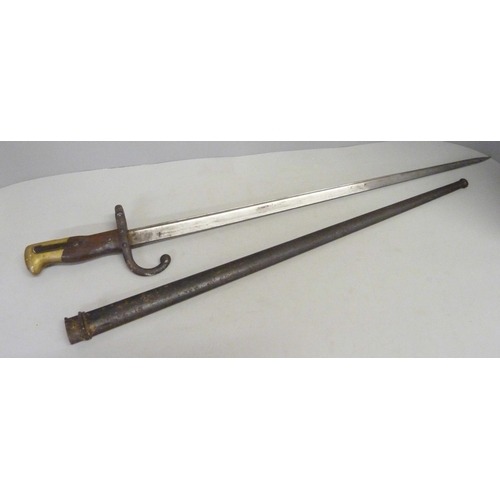 855 - A French M1874 Gras Bayonet, St. Etienne 1879