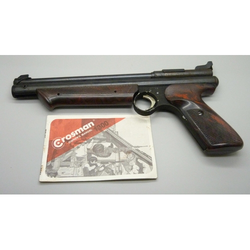 860 - A Crosman manual Medalist II, model 1300, .22 cal.