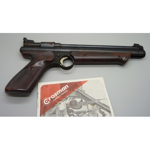 860 - A Crosman manual Medalist II, model 1300, .22 cal.