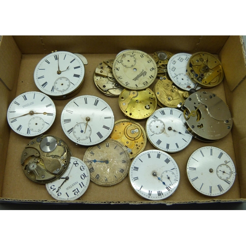 939 - Pocket watch movements