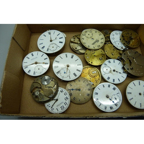 939 - Pocket watch movements