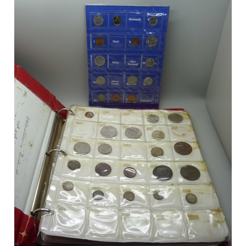 949 - A collection of coins, assorted countries