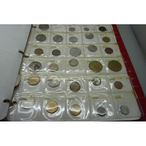 949 - A collection of coins, assorted countries