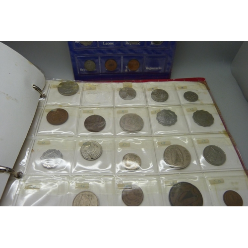 949 - A collection of coins, assorted countries