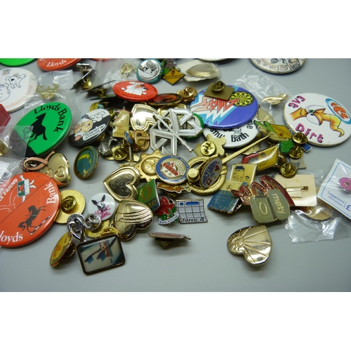 950 - Over 100 pins and badges