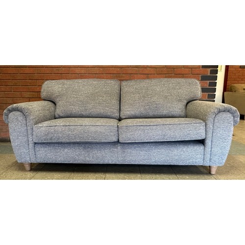 1411 - A Tilly Manolo Mole three seater sofa