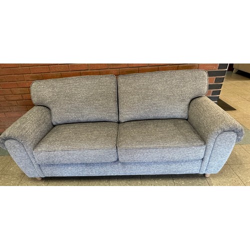 1411 - A Tilly Manolo Mole three seater sofa