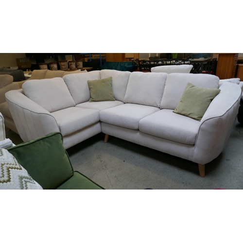 1542 - A Candy Palermo marble LHF corner sofa