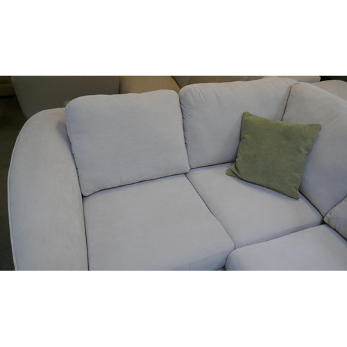 1542 - A Candy Palermo marble LHF corner sofa