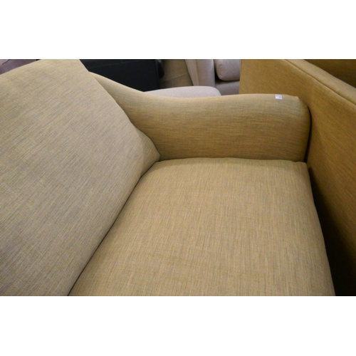 1554 - A Hattie Oslo ochre three seater sofa