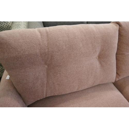 1580 - An Amor Brecon rose three seater sofa