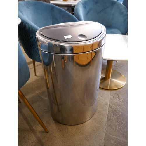 1635 - A stainless steel kitchen bin