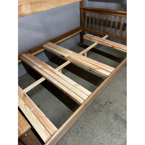 1642 - Pine bunk beds - boxed, self assembly* this lot is subject to VAT