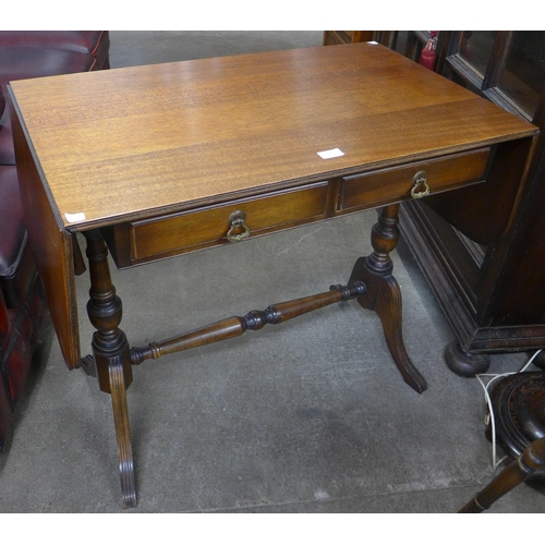 119 - A Regency style mahogany sofa table