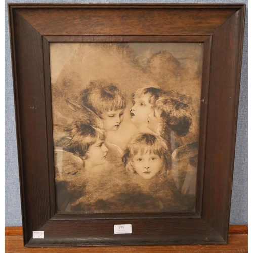 275 - A pair of early 20th Century prints of children, framed