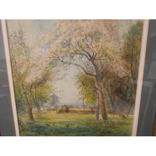 276 - Two early 20th Century English School watercolours, landscapes, framed