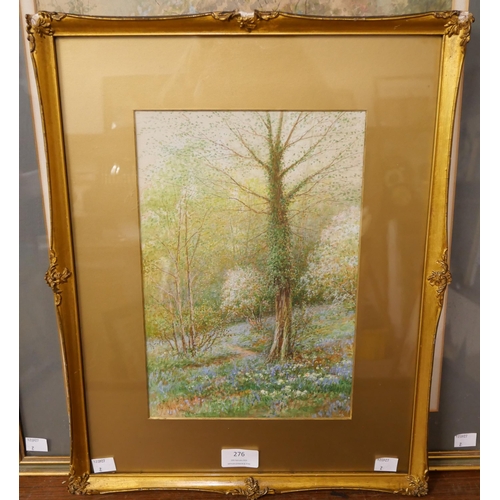 276 - Two early 20th Century English School watercolours, landscapes, framed