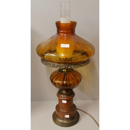 313 - A French style table lamp