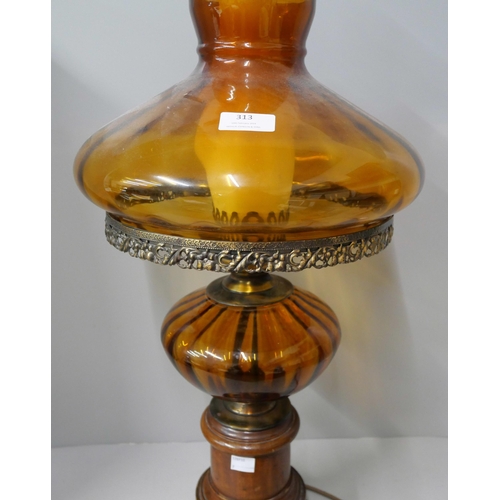 313 - A French style table lamp