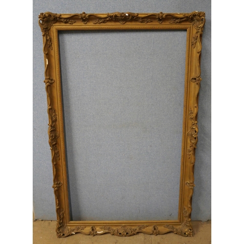 367 - A large gilt picture frame