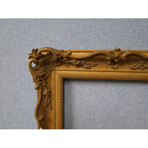 367 - A large gilt picture frame