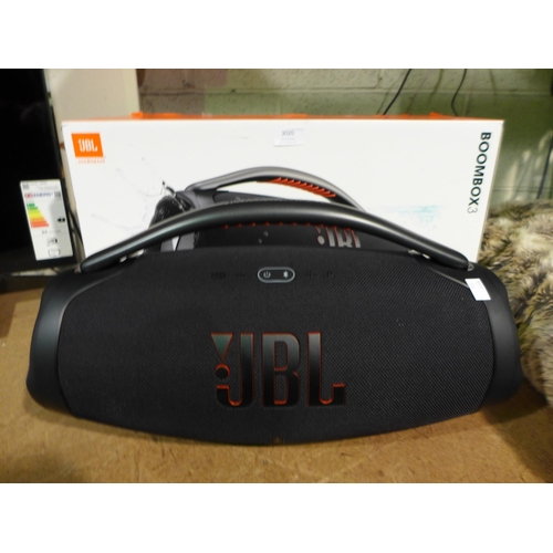 3020 - JBL Boombox 3 Portable Bluetooth Speaker, original RRP  £249.99 + vat (314-395) *This lot is subject... 
