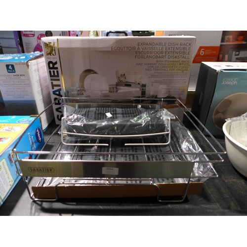 3054 - Sabatier Expandable Dishrack    (314-400) *This lot is subject to vat