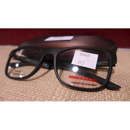 3109 - Prada Black Plastic Glasses - Original RRP £125.84 + vat       (313-455)   * This lot is subject to ... 