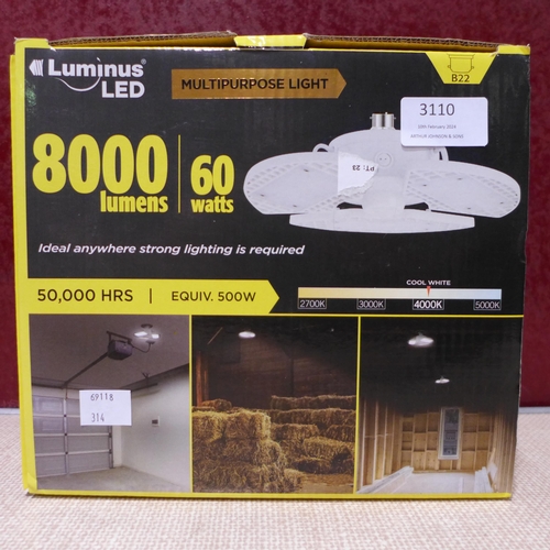 3110 - Luminus LED MultiPurpose Light (314-267) *This lot is subject to vat