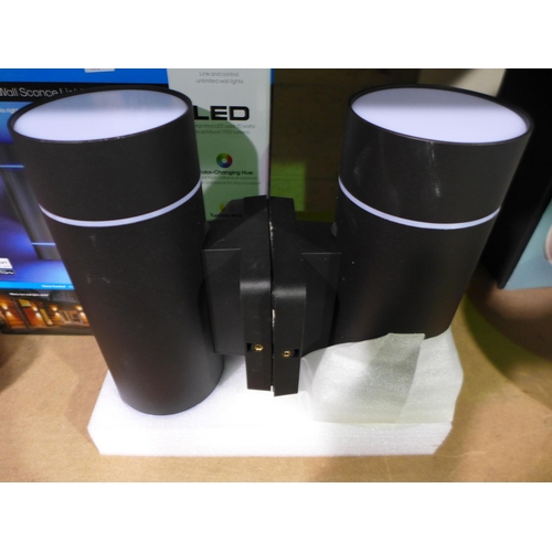 3118 - Atomi Smart WIFI Outdoor Wall Lights (2pk) original RRP  £119.99 + vat (314-140) *This lot is subjec... 