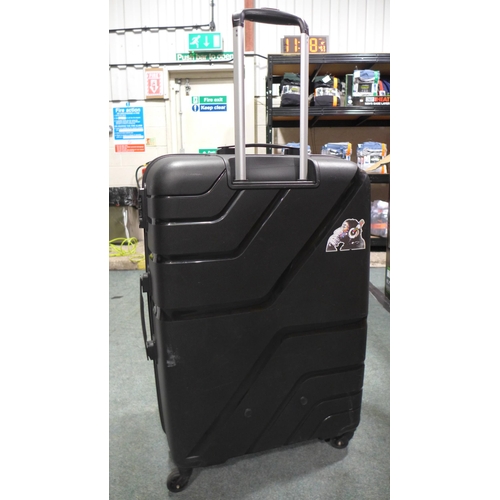 3275 - American Tourister Jetdriver Large 79Cm Spinner Case - Black   (313-465)   * This lot is subject to ... 