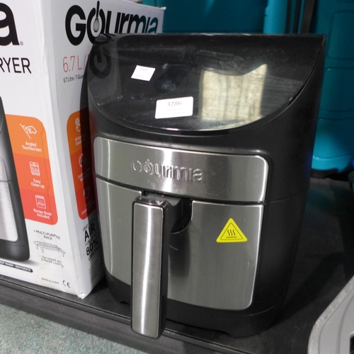 3286 - Gourmia Air Fryer 7Qt       (313-52)   * This lot is subject to vat